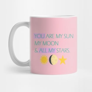 Sun moon and stars Mug